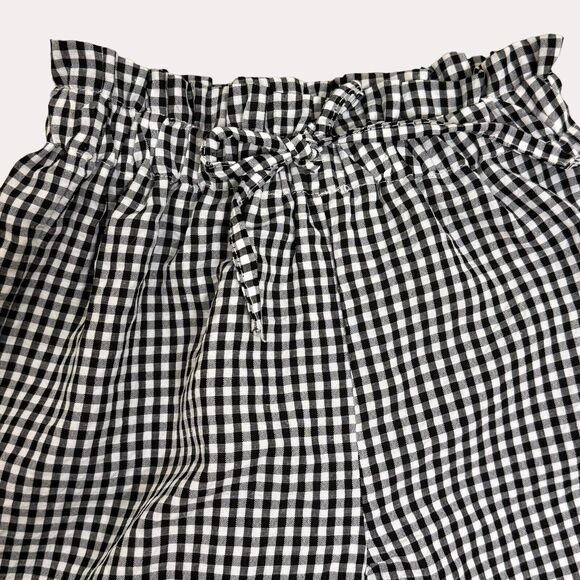 Love Squared Girls Smocked Crop Top Pants Set Gingham Check Ruffle 7 - Picture 4 of 7